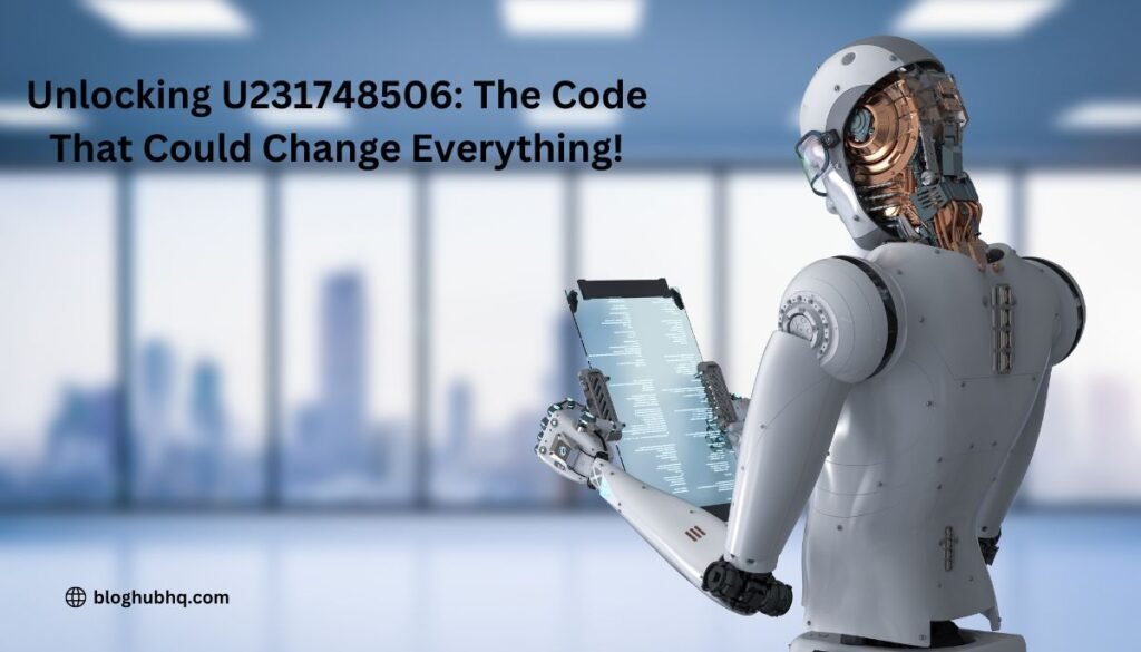 Unlocking U231748506: The Code That Could Change Everything!